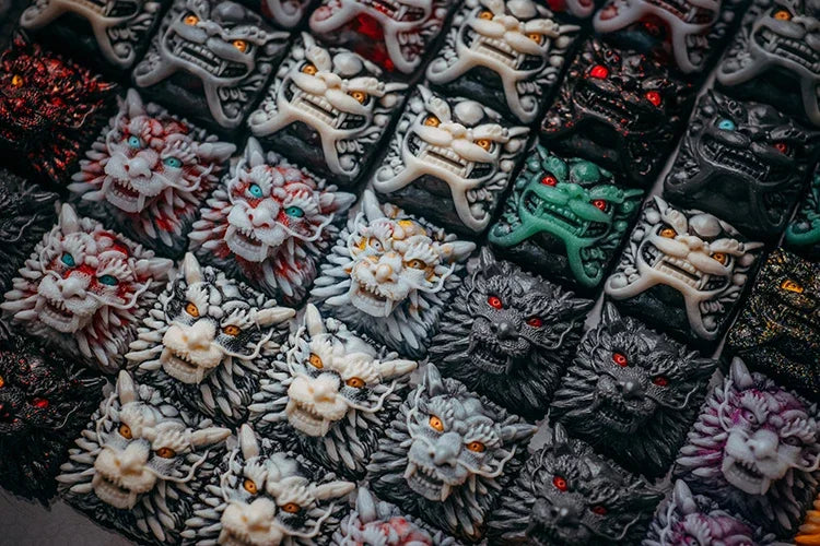 MiFuny Dragon Keycap 3D Handmade Resin Keycaps for Mechanical Keyboard Custom Cool Key Cap Keyboard Accessories Decoration Gift