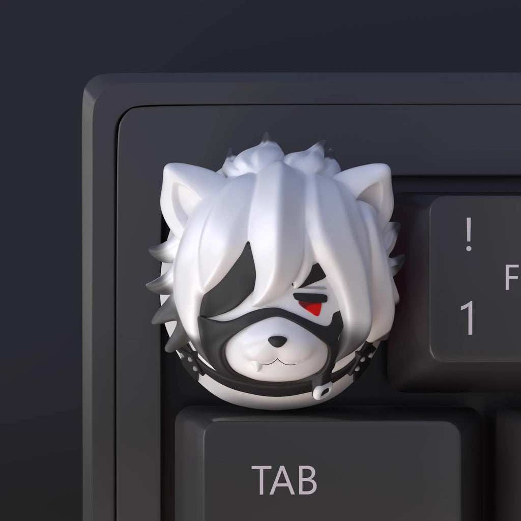 Zenless Zone Zero Keycap Custom Ellen Joe Amime Artisan Keycap Cute Kawaii Korean Point  Key Caps Mechanical Keyboard Accessory