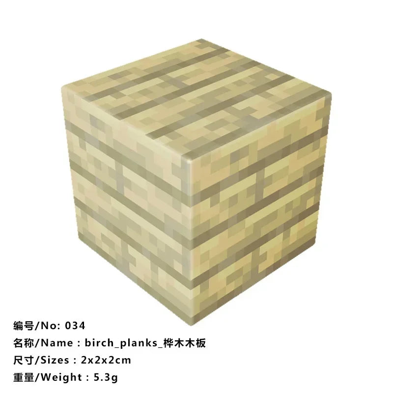 10pcs Minecraftinglys Magnetic Blocks Anime Children Puzzle Assembled Toy Doll Mini Magnetic Cube Model Kids Construction Toys