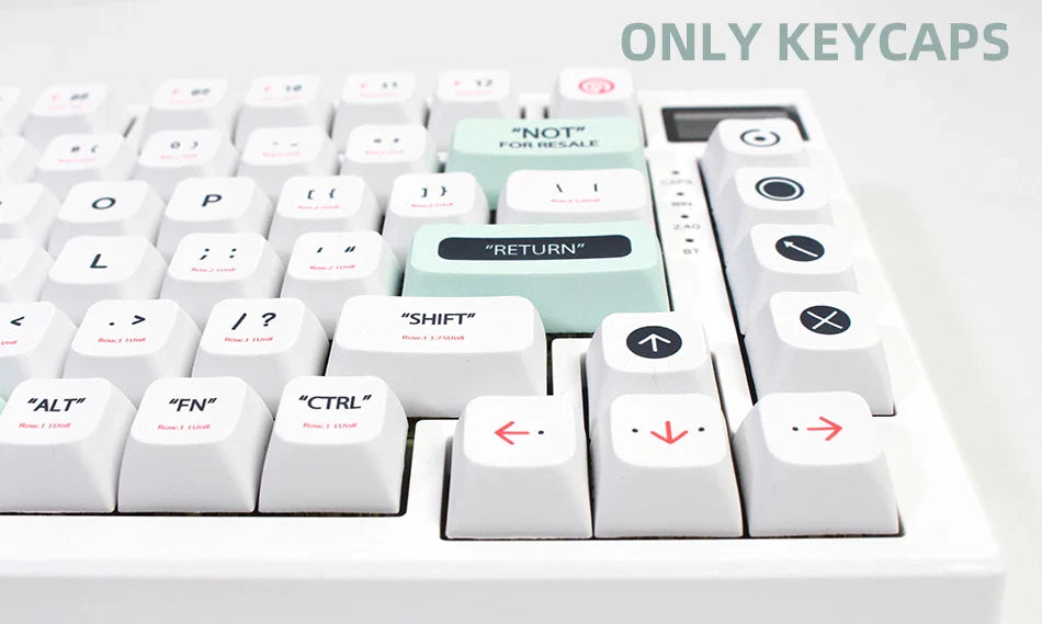141 Keys XDA Profile Plastic Theme Keycaps PBT Dye Sublimation Key Caps Kit for GMK67 Gaming Mechanical Keyboard MX Switches