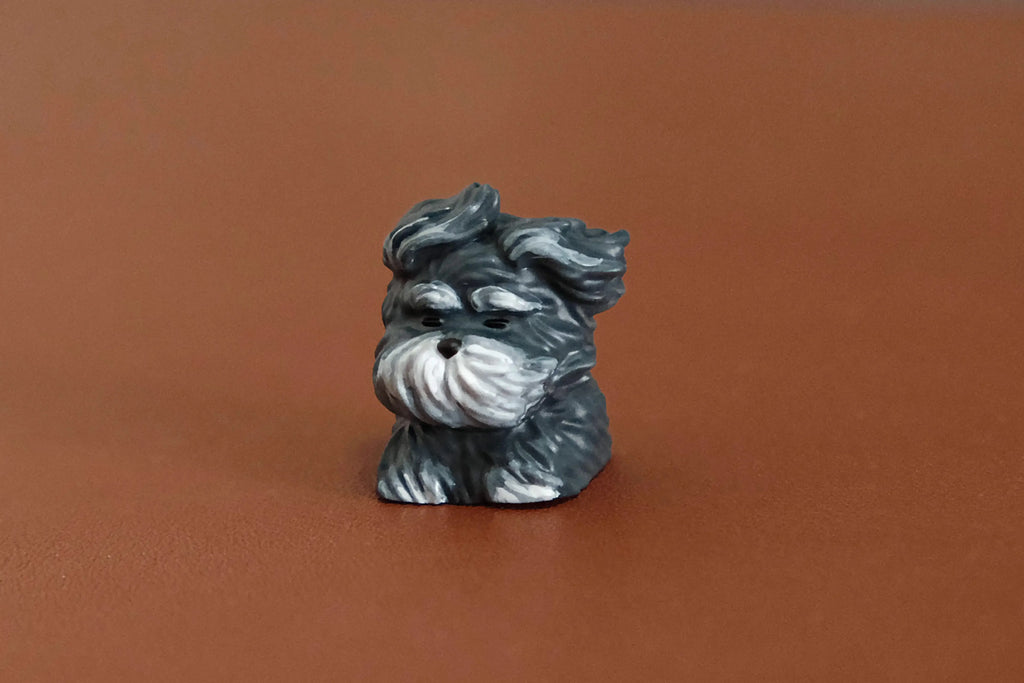 Stray Puppy Key Cap Original Resin Cute Keybaord Caps Customized 1U 3D Keycaps for Mechanical Keyboard Accessories Keycap MX