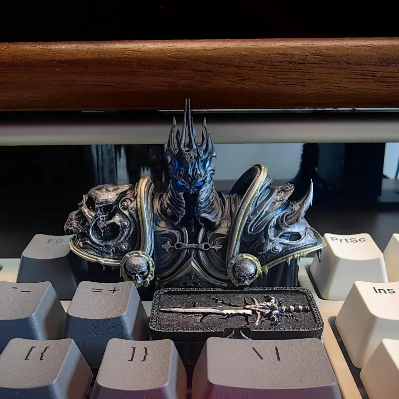 World of Warcraft Frostmourne Anime Keycaps Custom Key Caps for Mechanical Keyboard Caps Korean Keycap PC Game Peripheral Gifts