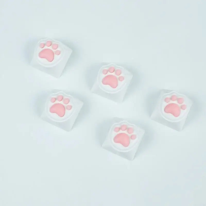 U55C 3D Soft Silicone Animal Claw Keycap for MX Mechanical Keyboards Cute and Colorful Keyboards Keycap Supplies Sublimations