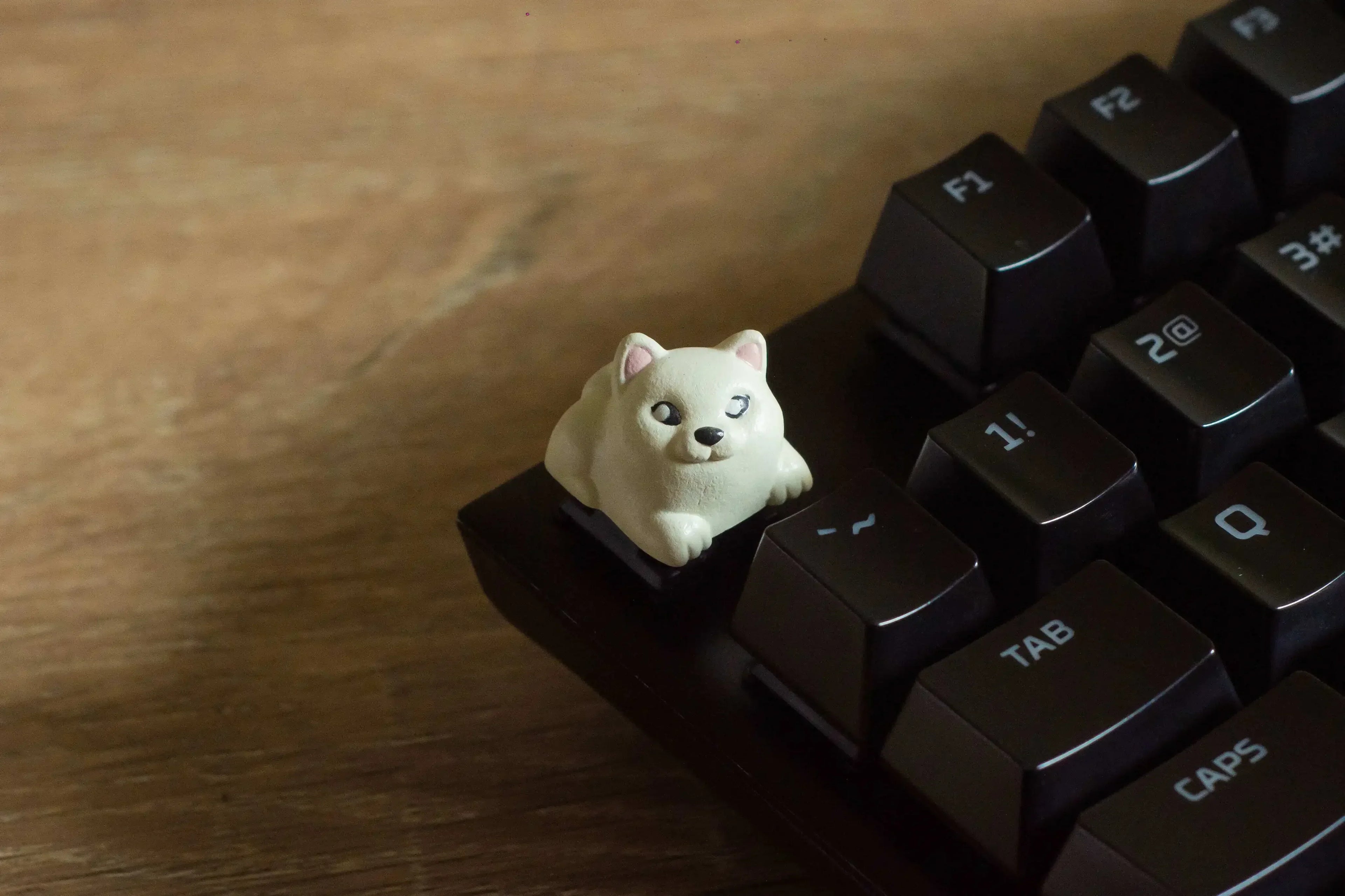 ECHOME Artisan Keycaps Shiba Dog Custom Animal Cute Keycap Resin Keyboard Cap Cartoon Pet KeyCap Mechanical Keyboard Accessories