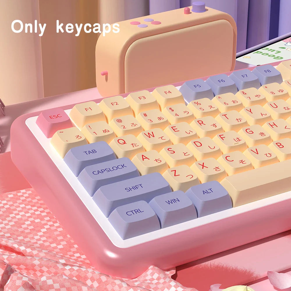 XDA Profile PBT keycaps Spanish Korean French German Portuguese Russian Japanese keycap For Cherry MX Mechanical Keyboard