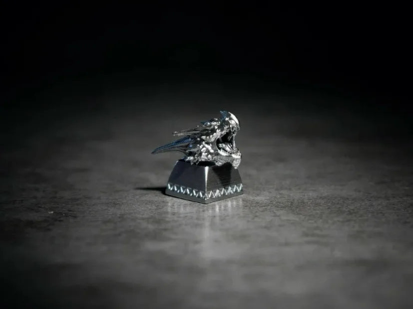 MonsterHunter Dragon Anime Artisan Point Keycaps 3D Customization Handmade Gaming Decoration KeyCap for Mechanical Keyboard Gift