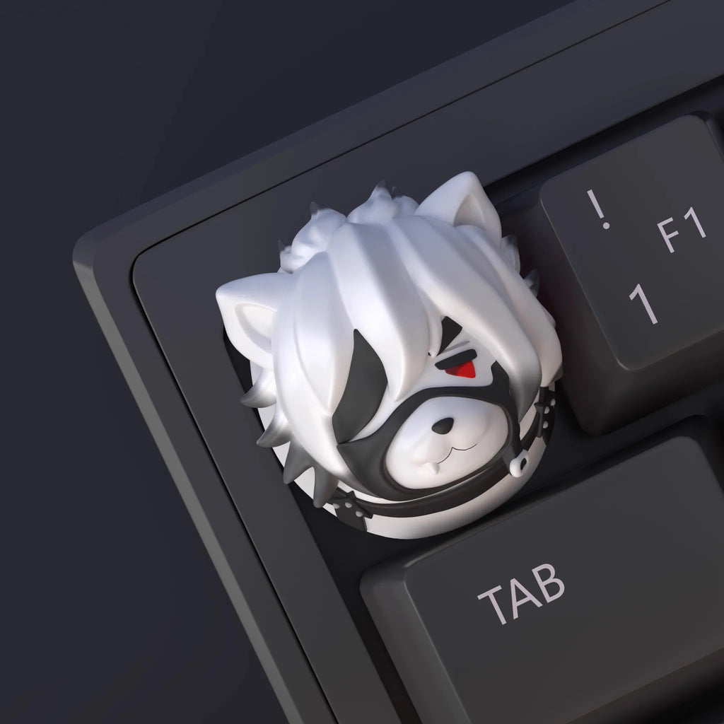 Zenless Zone Zero Keycap Custom Ellen Joe Amime Artisan Keycap Cute Kawaii Korean Point  Key Caps Mechanical Keyboard Accessory