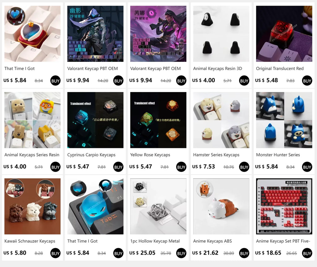 Halloween Personalized Keycaps Resin 3D Handmade Cat Pumpkin Keycap Kwaii Customized Mechanical Keyboard Christmas Decoration