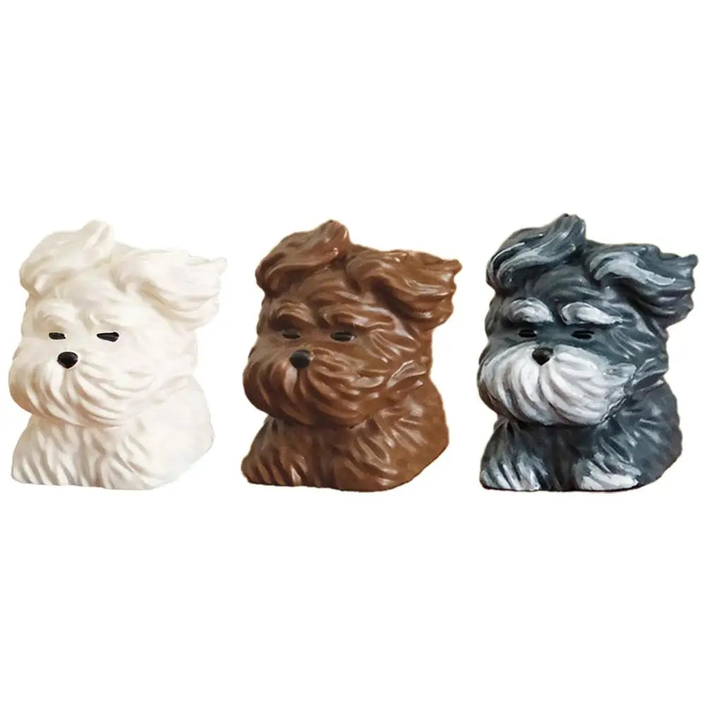 Puppy Personality Key Cap Windblown Puppy Key Cap Single Mechanical Keyboard Cap Rocket Hammer Retro Resin Cute