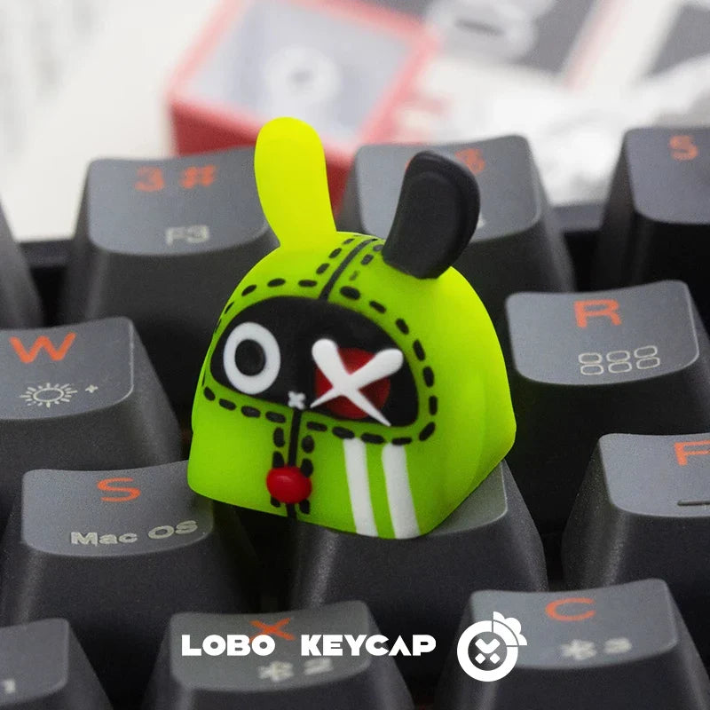 Zenless Zone Zero Anime Keycaps Creative Resin Mechanical Keyboard Keycaps Customized Keycaps Anime Game Sharkboo Key Cap Gifts