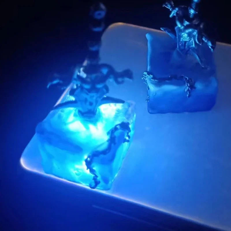 Anime Keycaps Frostmourne Resin Key Caps Mechanical Keyboard Caps Personalized Artisan Keycap Pc Accessories Gift Korean Keycaps