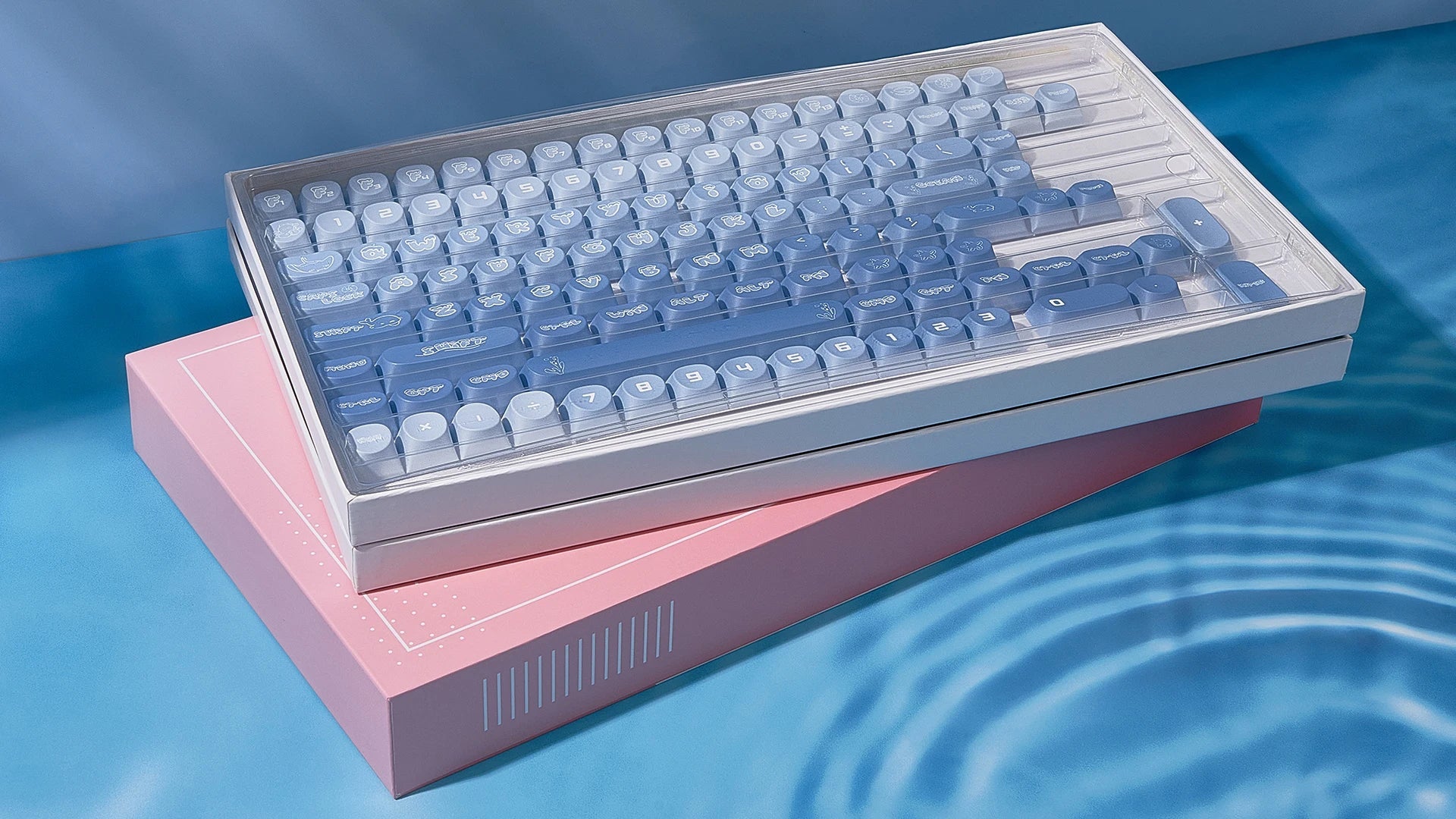 Transparent Keycaps PC 170 Keys Set for Mechanical Keyboard Keycap Accessories Personalized Customization DDA Profile Keycaps