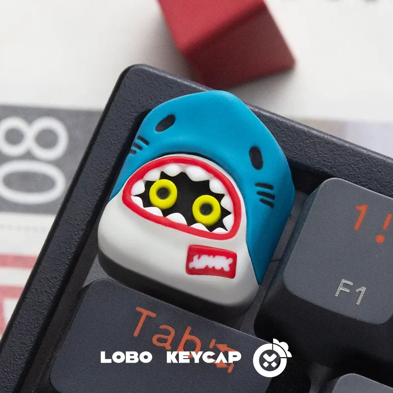 Zenless Zone Zero Keycap Custom Ellen Joe Amime Artisan Keycap Cute Kawaii Korean Point  Key Caps Mechanical Keyboard Accessory
