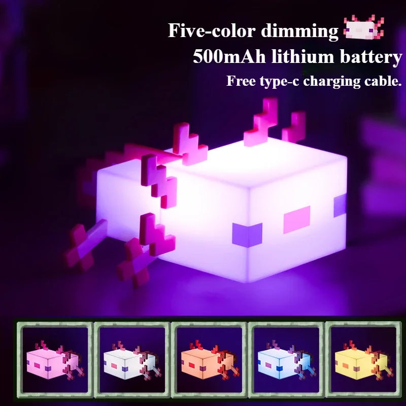 Brownstone Flashlight LED Night Light Bedroom Decorative Light Color Changing Bottle Weapon USB Charging with Buckle Kids Gift
