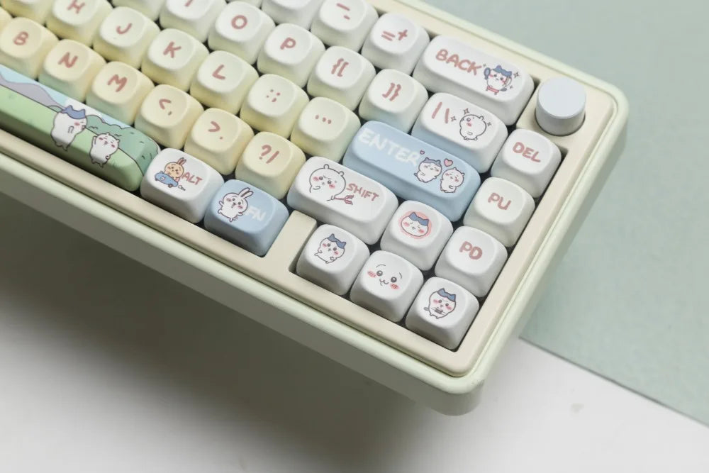 144 Keys Xiaoba Keycaps PBT Keycaps Five-sided Sublimation MOA Profile Keycaps For MX Switch Gaming Mechanical Keyboard Keycap