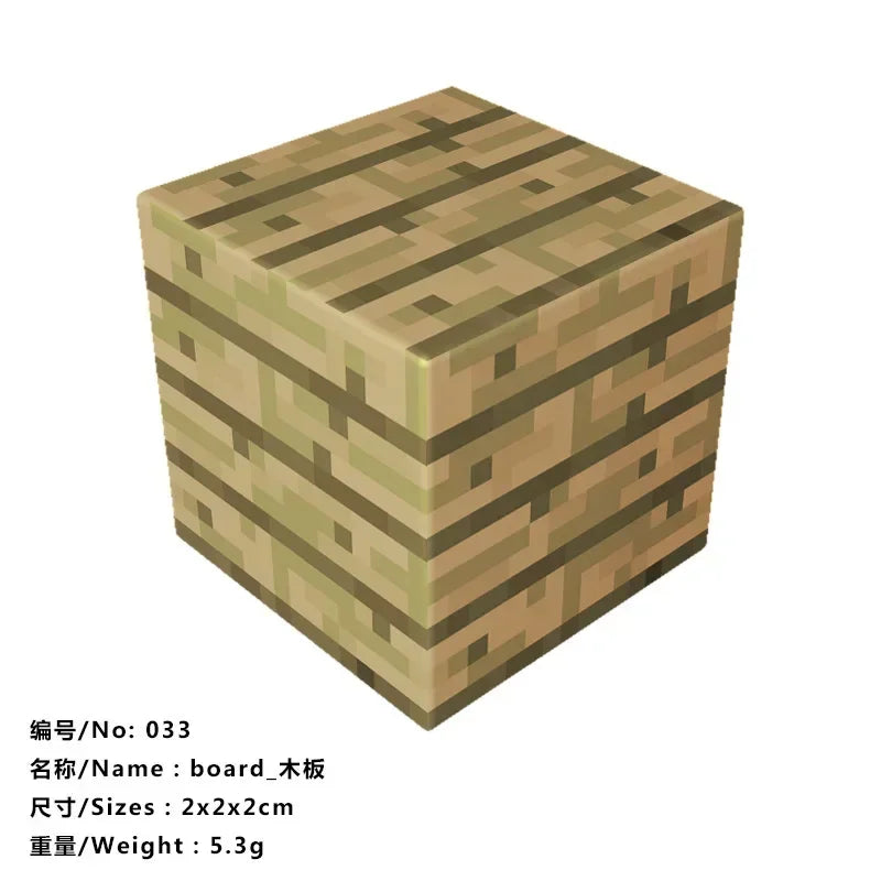 10pcs Minecraftinglys Magnetic Blocks Anime Children Puzzle Assembled Toy Doll Mini Magnetic Cube Model Kids Construction Toys