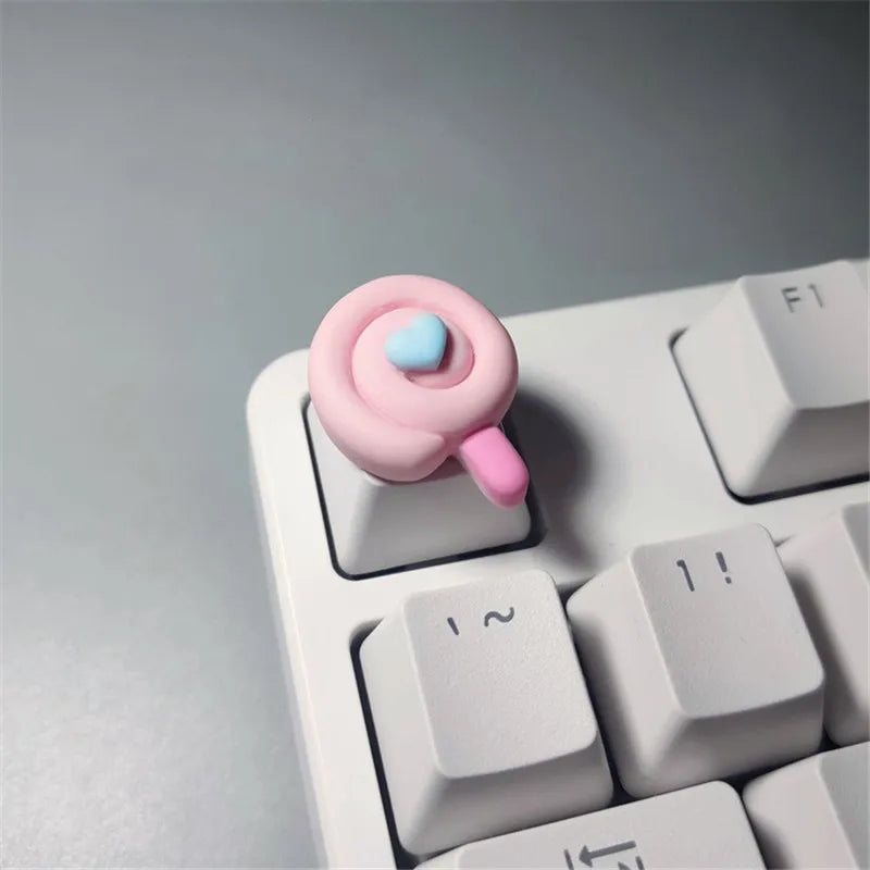 Cartoon Cute DIY Keycaps Esc Mechanical keyboard Caps Cherry Mx Lovely Personalized Custom Key Cap Gamer