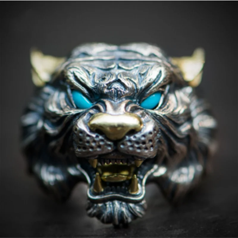 Retro Personality Gothic Pirate Skull Rings for Men Women Hip Hop Rock Party Biker Jewelry